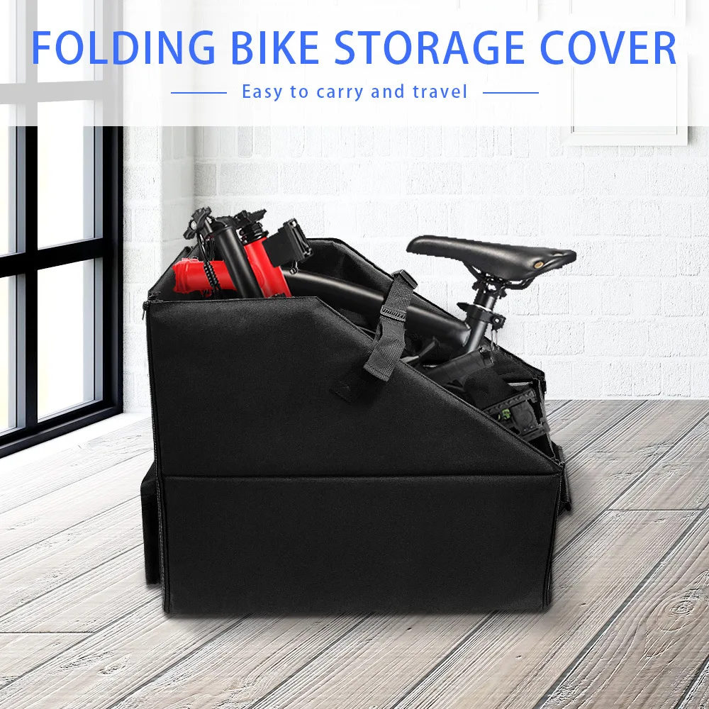 Folding Bicycle Storage Box for Brompton Car Trunk Transport  Storage Box Portable Waterproof Car Folding Storage Dustproof Box