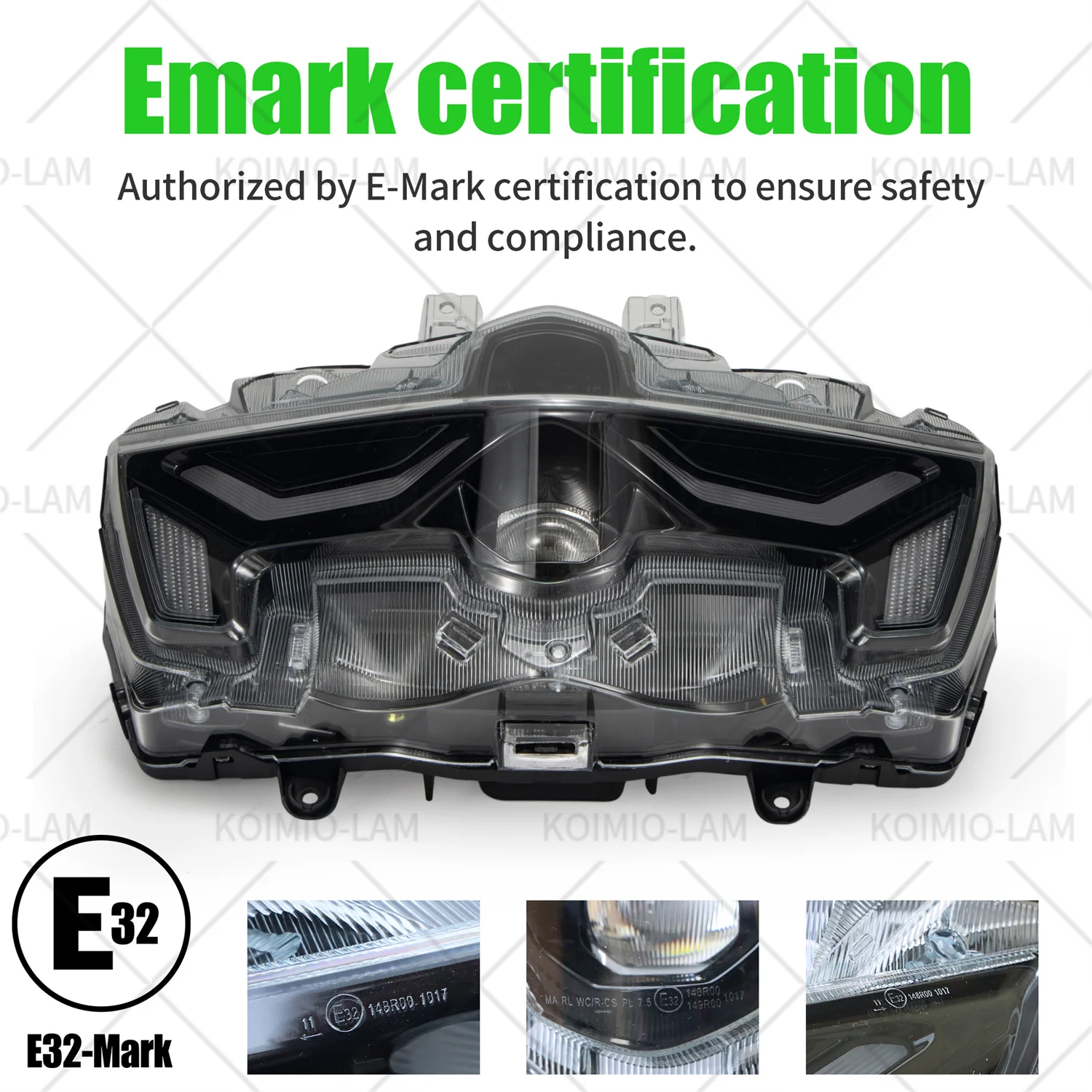 Fit For YAMAHA NMAX155 NMAX125 2025 - 2026 GPD125 GPD155 TECH MAX Motorcycle HeadLight Assembly Headlamp NMAX GPD 125 155