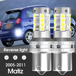 Canbus LED Reverse Light Backup Lamp 2pcs Accessories For Chevrolet Matiz 2005-2011 2006 2007 2008 2009 2010