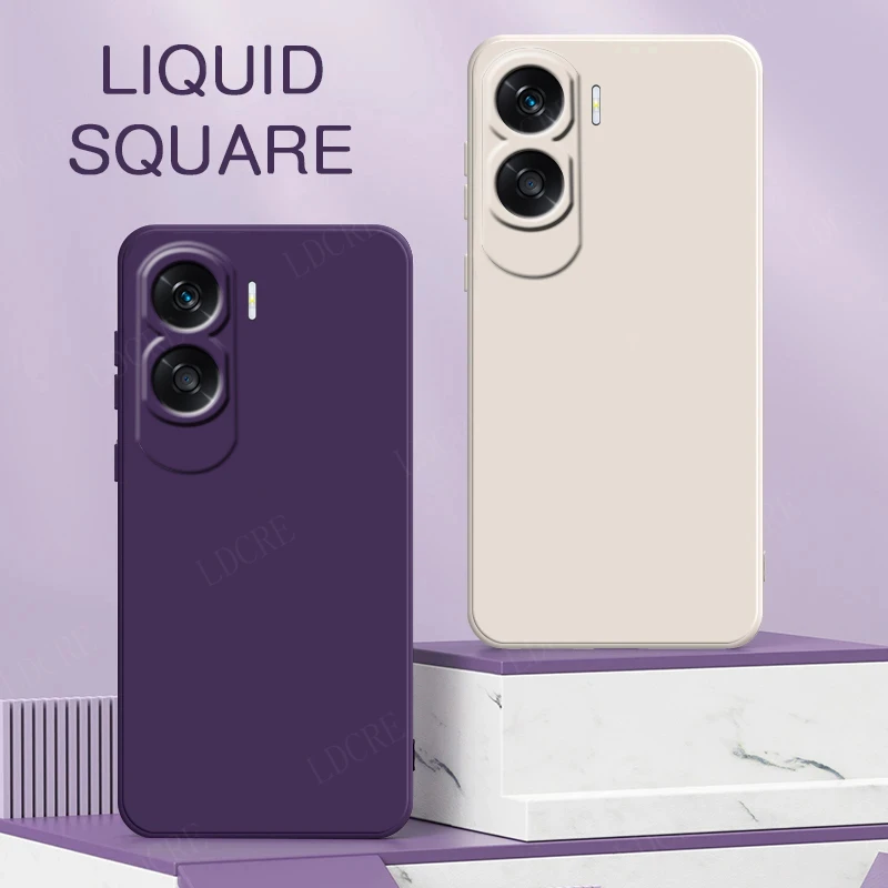 Etui na Honor 90 Lite Huawei Honor 90 Lite Capas Oryginalny, odporny na wstrząsy tylny zderzak TPU Soft Coque Honor 90 Lite Pro Fundas