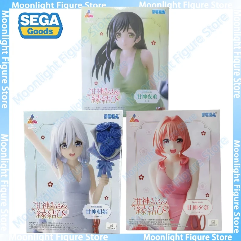En Stock SEGA Luminasta Amagami Yae Amagami Yuna Amagami Asahi muñeca bonita de escritorio Anime figura de acción juguete para regalo colección de modelos