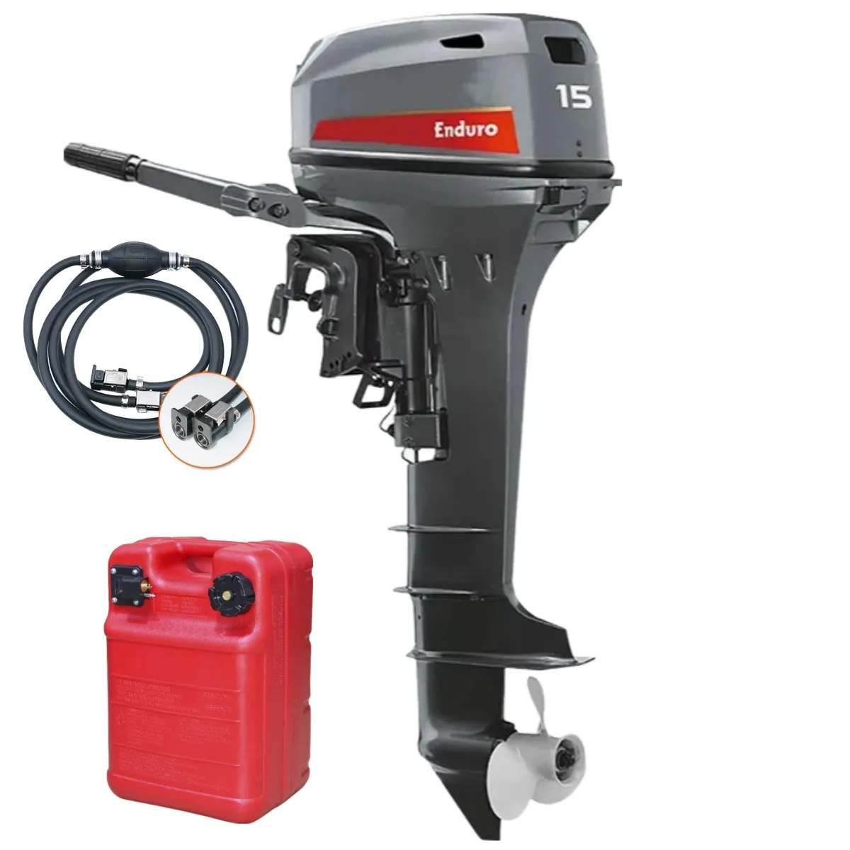 

boat engine 2 stroke Factory price small power Outboard Engine 15hp Boat Motor engines machine