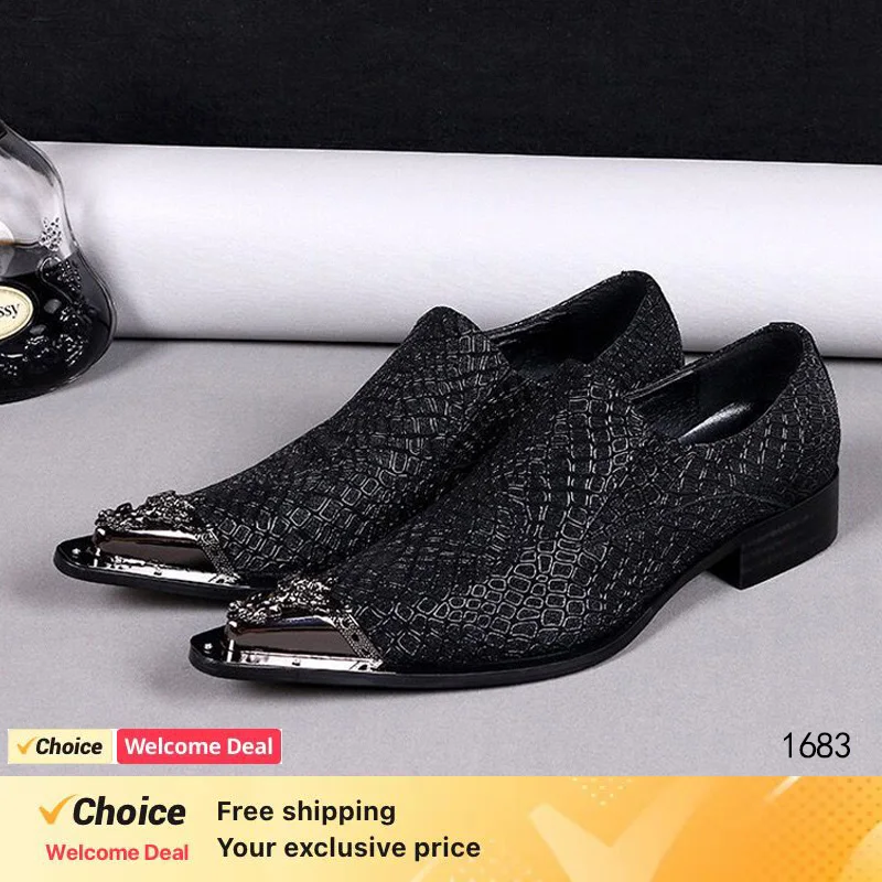 

Mens genuine leather crocodile skin shoes oxford classic pointy formal Casual Business Shoes Solid Color Elegant Male Dress Shoe