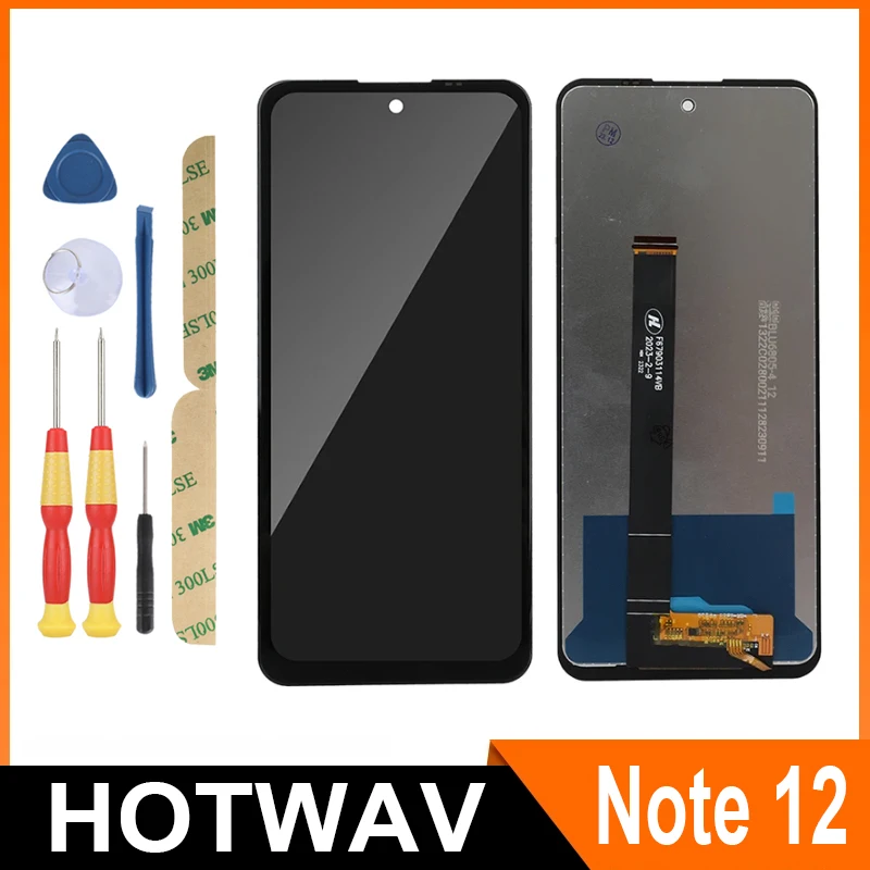 For HOTWAV Note 12/Note 12 2024/Note 13 Pro/Note 13 Max/Note 15 Pro / LCD Display + Touch Screen +With Frame