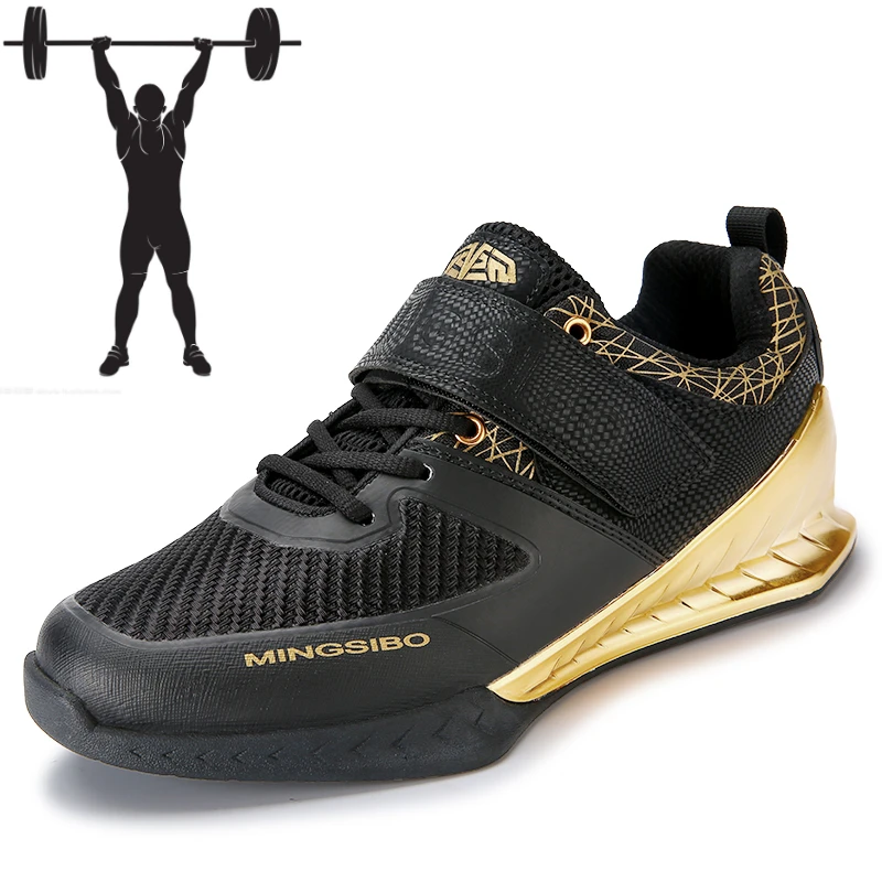 Professional Weightlifting Shoes, Men's Indoor Comfortable Squat Training Shoes, Teenagers' Durable Weightlifting Sports Shoes