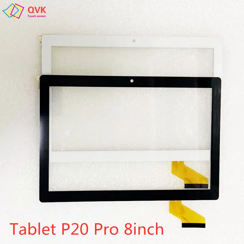 

New Black For Tablet P20 Pro 8 Inch Capacitive touch screen digitizer sensor exterior glass panel CX3898 CX389B FPC-V02