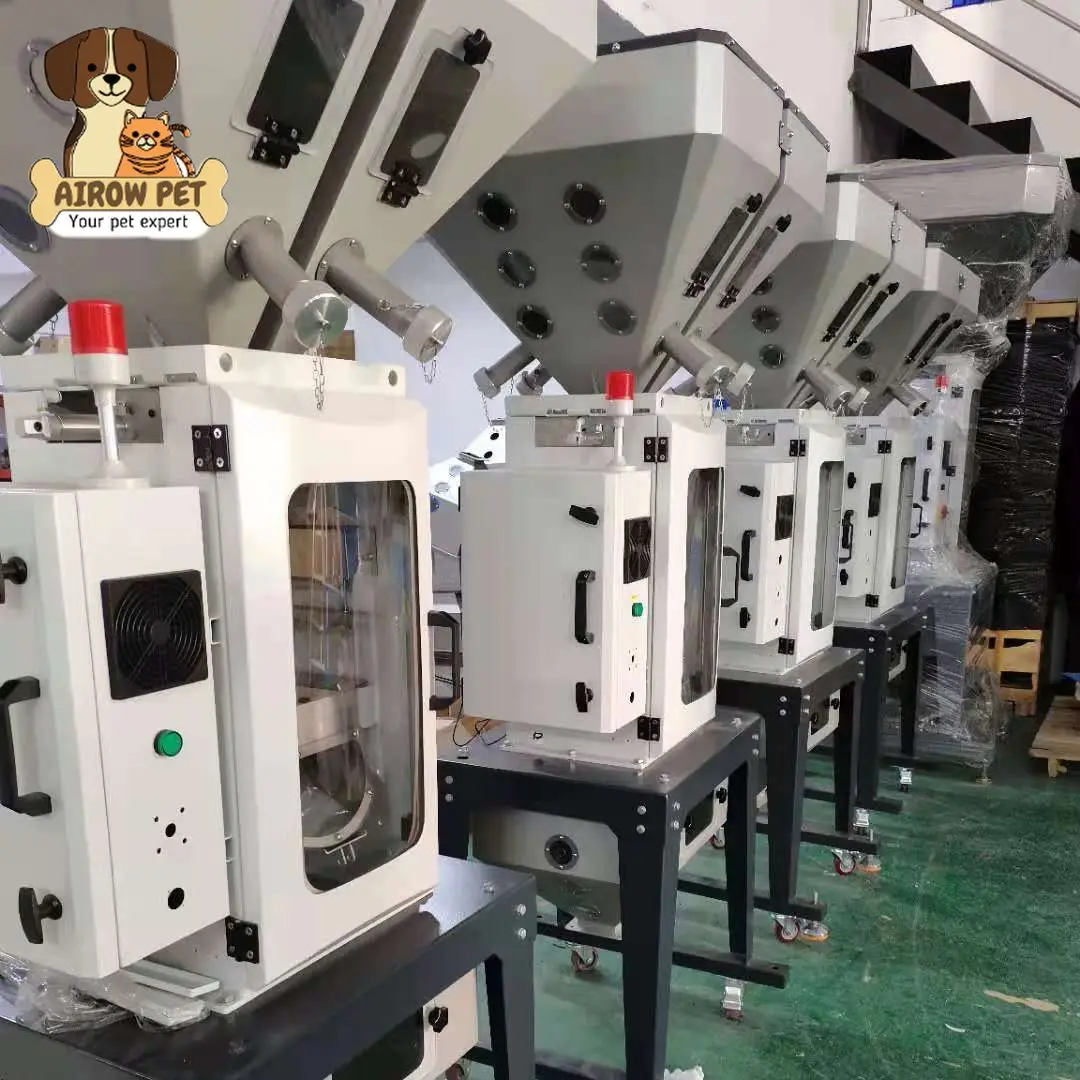 AIROW 50kg/hr  4/6 Components Weigh Scale Gravimetric Batch Blender for Extruder Gravimetric Dosing Unit