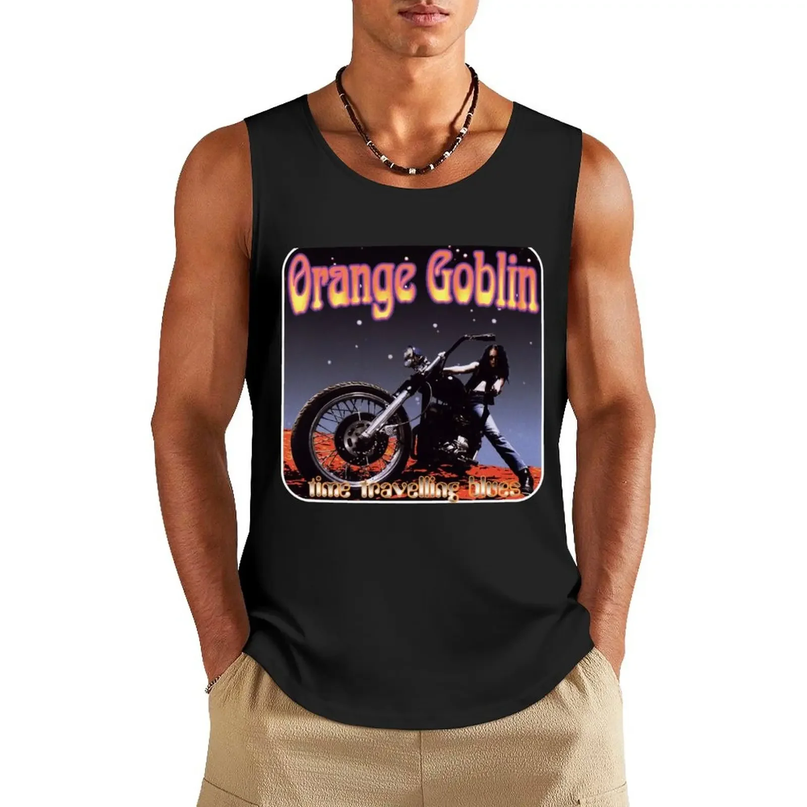 

Orange Goblin: Time Traveling Blues Tank Top T-shirt man Clothing