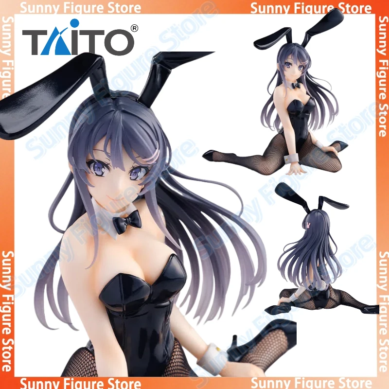 

In Stock TAITO Coreful Figure Mai Sakurajima Bunny Ver Desktop Cute Doll Anime Figures Gift Toys Models PVC Collectible