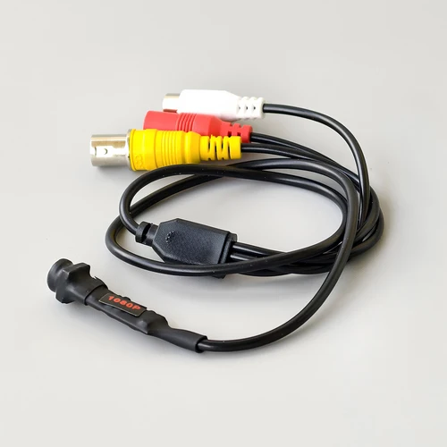 Imagen 2 del producto Cámara analógica de seguridad Mini AHD 1080p, lente de 3,6 mm, BNC/RCA/CC, vídeo/áudio/potencia, opción PAL/NTSC