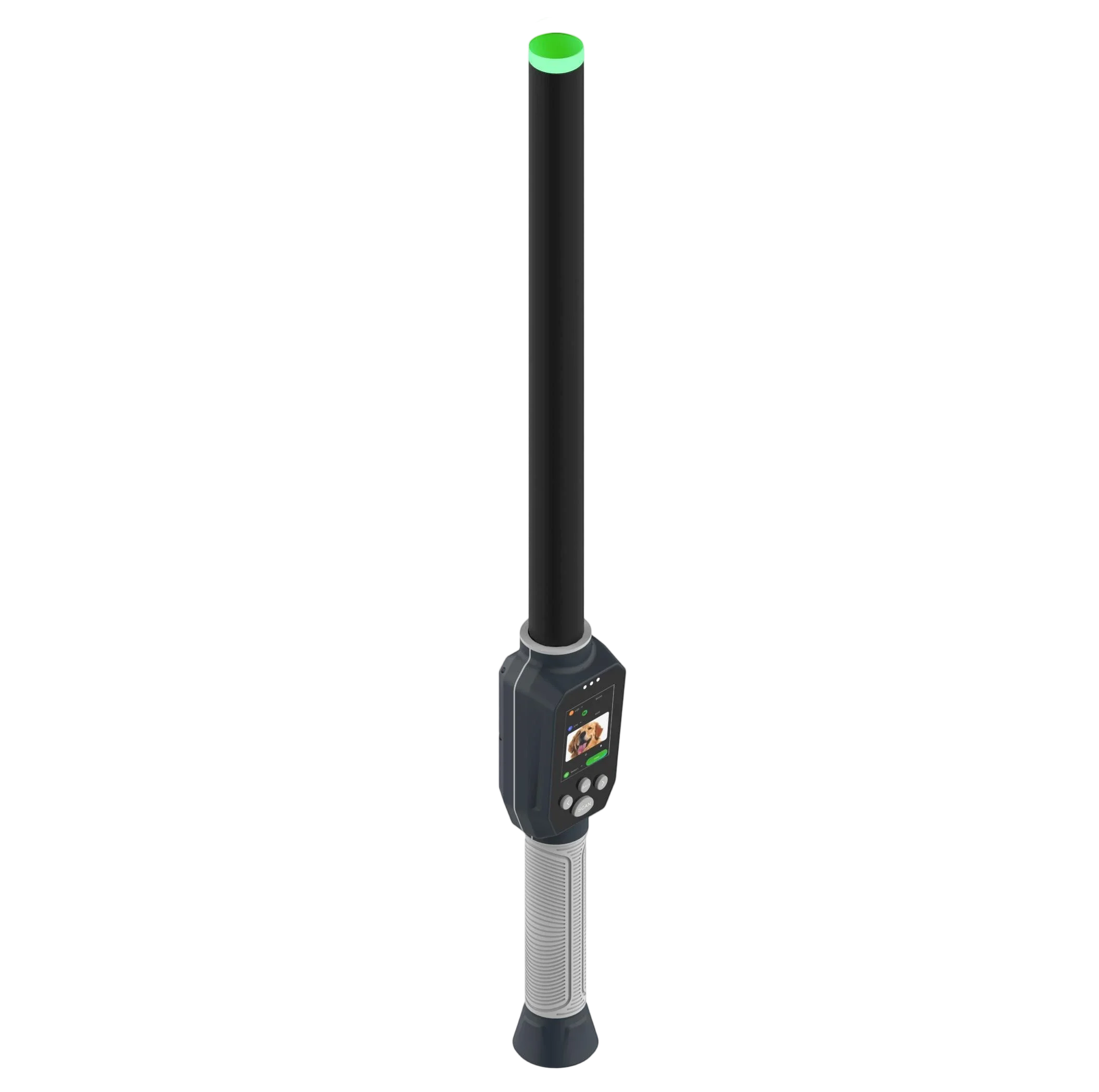 Plastic Black Stick Reader Cattle Livestock Waterproof 0-40cm 134.2kHz/125kHz ISO11784/5 FDX-B HDX Animal Access Control