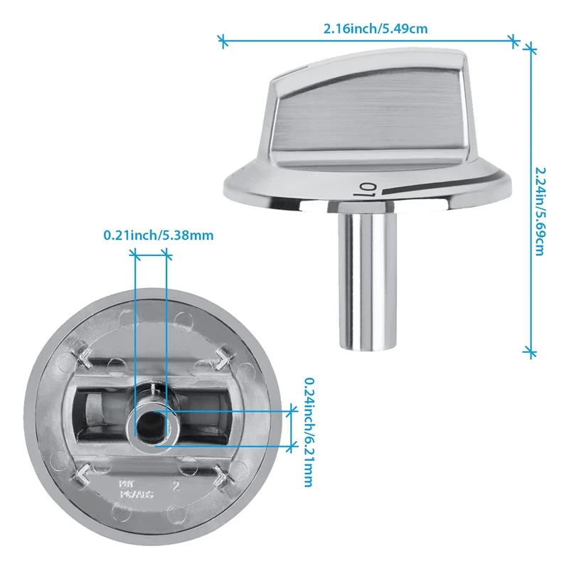 5 paczek Upgrade 5304525746 zakres gałki piekarnika kuchenka gazowa kompatybilna z pokrętłami kuchenki gazowej Frigidaire