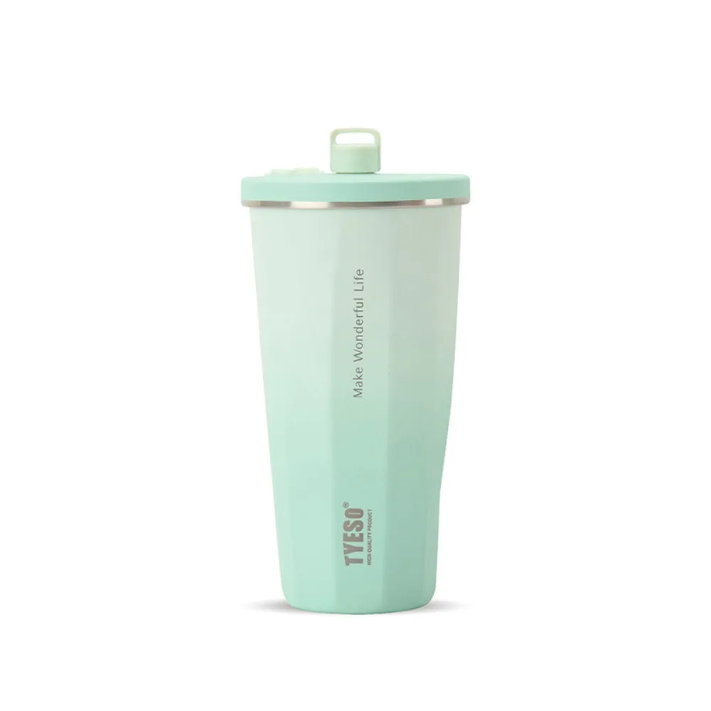 

Convenient Stainless Steel Thermal Cup Gradient Large Capacity Water Bottle Portable Coffee Cup Home