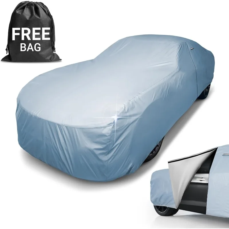 Premium Car Covers for Automobiles, Waterproof All Weather Full Car Cover Rain Snow UV Protection, El Camino, Monte Carlo