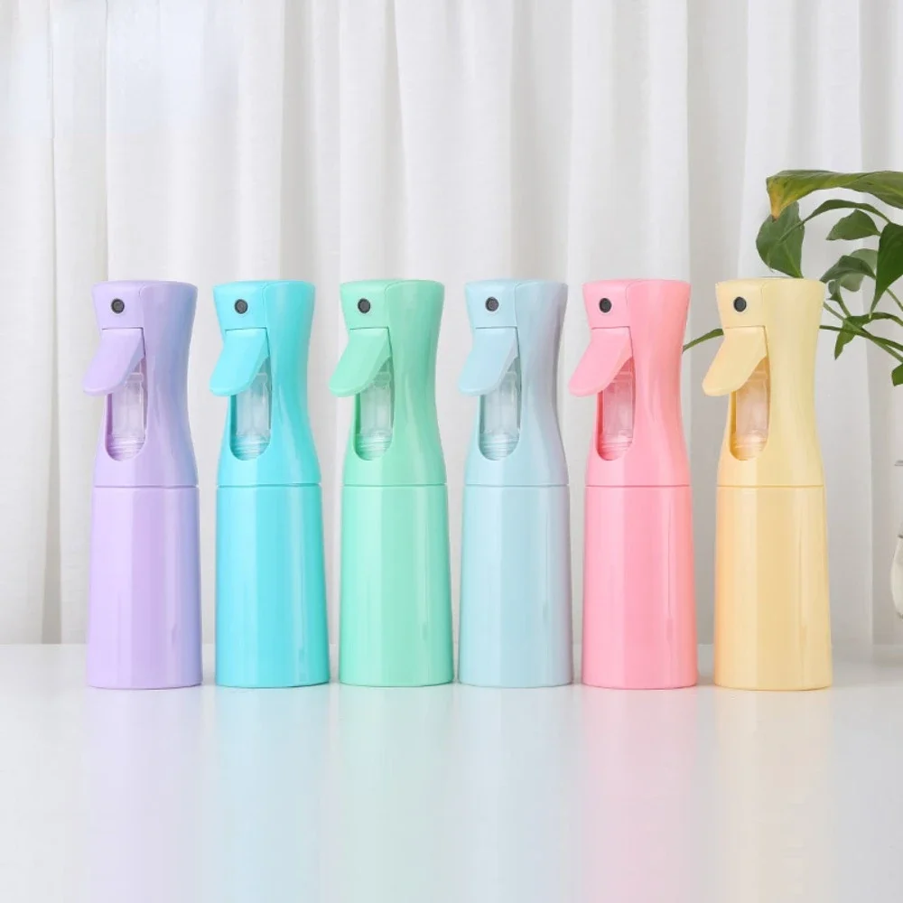 

High Capacity 200ml/300ml Color Continuous Spray Bottle Hairdresser High-pressure Fine Mist Small Convenient Hydrating Spray Can