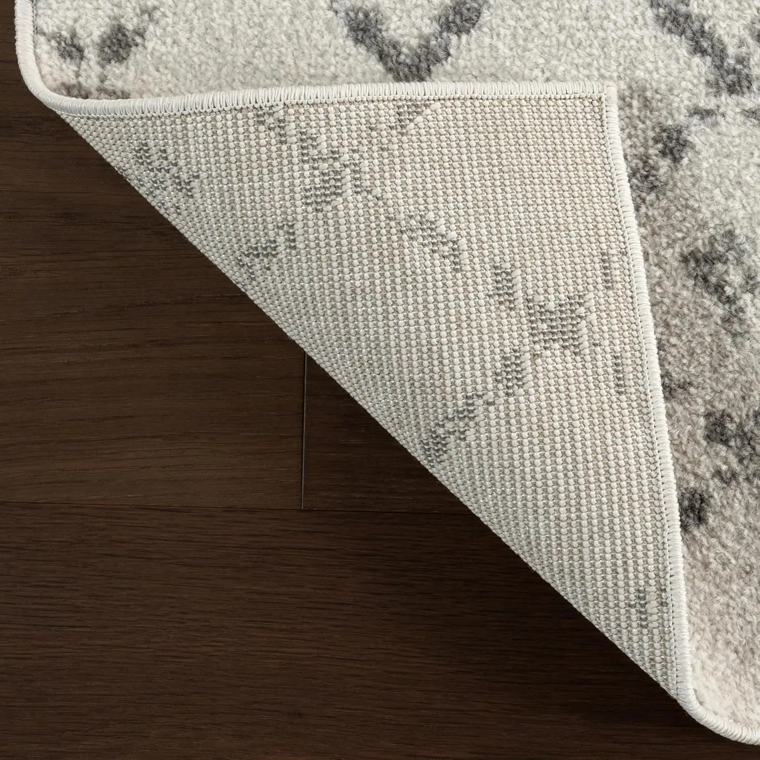 5x7 Moroccan Blythe Area Rug, Grey, Faded Bohemian Design, Stain Resistant, For Bedroom, Dining Room,Living Room,Hallway, Office