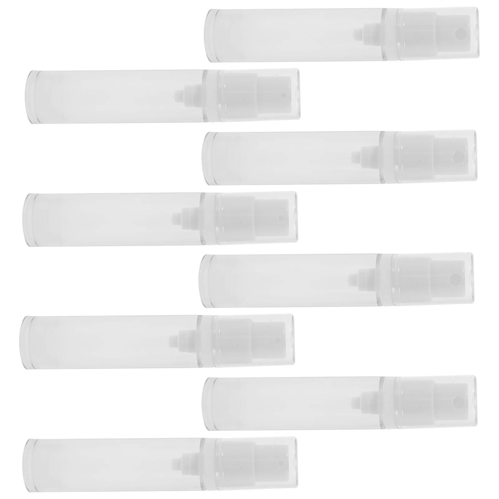 

8pcs 12Ml Mini Spray Bottles Clear Refillable Travel Perfume Containers Portable Empty Cosmetics Dispenser For Fragrance Sample