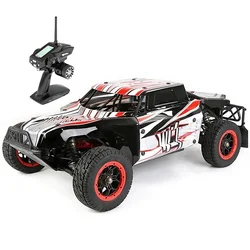 ROFUN WLT450 Large Aluminum Chassis 4X4 RTR 4WD Two Stroke 45CC Engine Professional Grade Nitro Gas Gasoline RC Fuel Powered Car