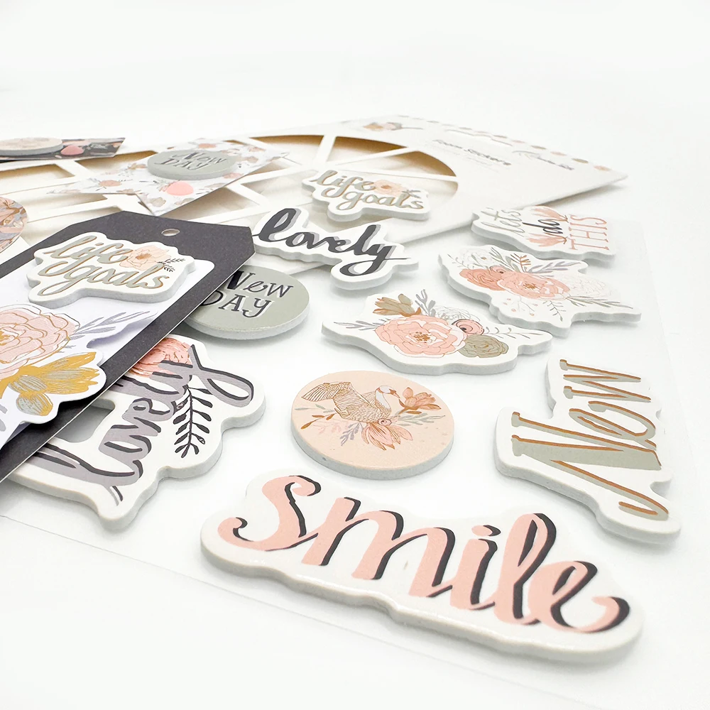 Creative Path Foam EVA Stickers Embellishments Self Adhesive DIY Craft Scrapbooking Cardmaking Accessories Journal Decorations