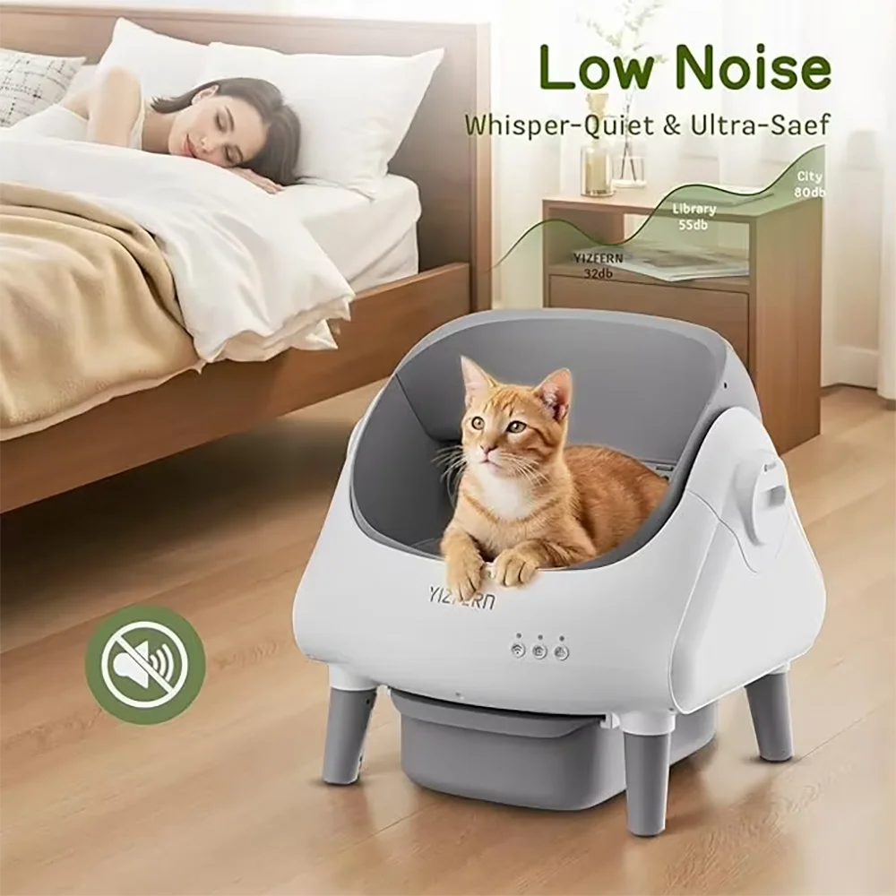 Arenero Inteligente Autolimpia - Smart Cat Litter Box Wifi App Control reseña y precio