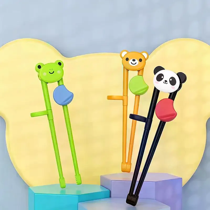 Animal Learning Chopsticks For Children Cartoon Food Grade Training Chopsticks Kids Tableware Cute