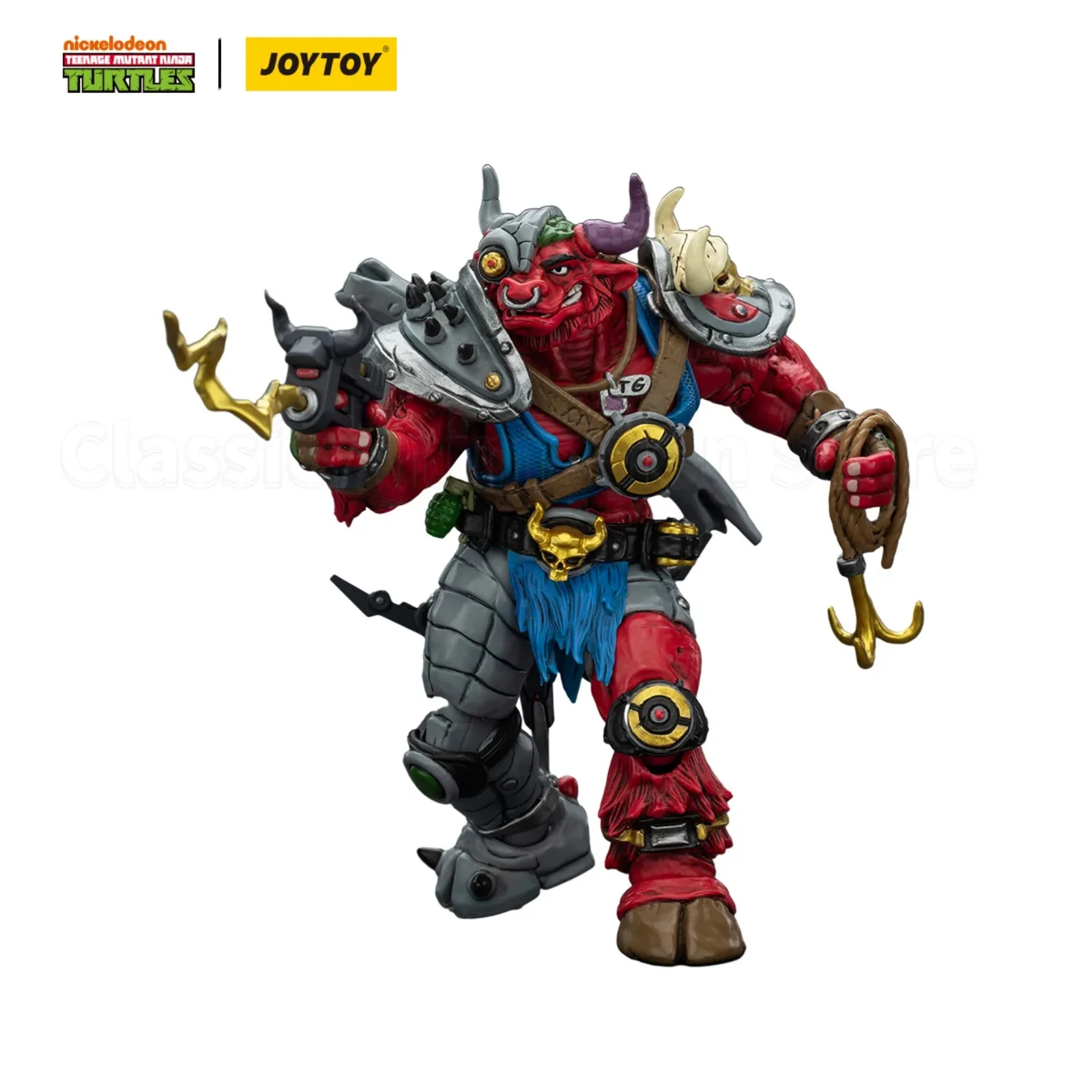 

JOYTOY 1/18 TMNT-Groundchuck Poseable Фигурка Коллекция аниме-орнаментов
