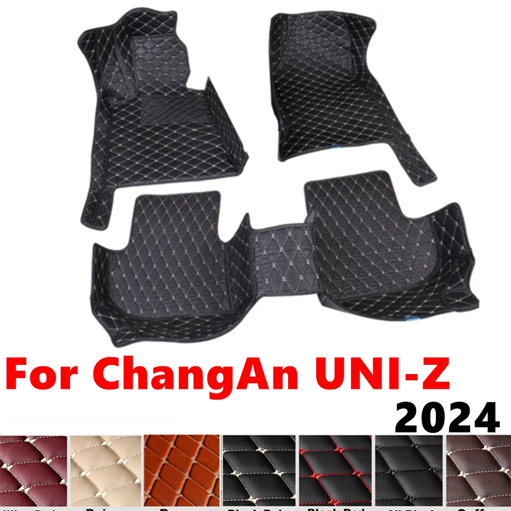 

Car Floor Mats For ChangAn UNI-Z UNIZ 2024 Custom Fit Front & Rear Floor Liner Cover Auto Foot Pads Carpet Interior Accessories