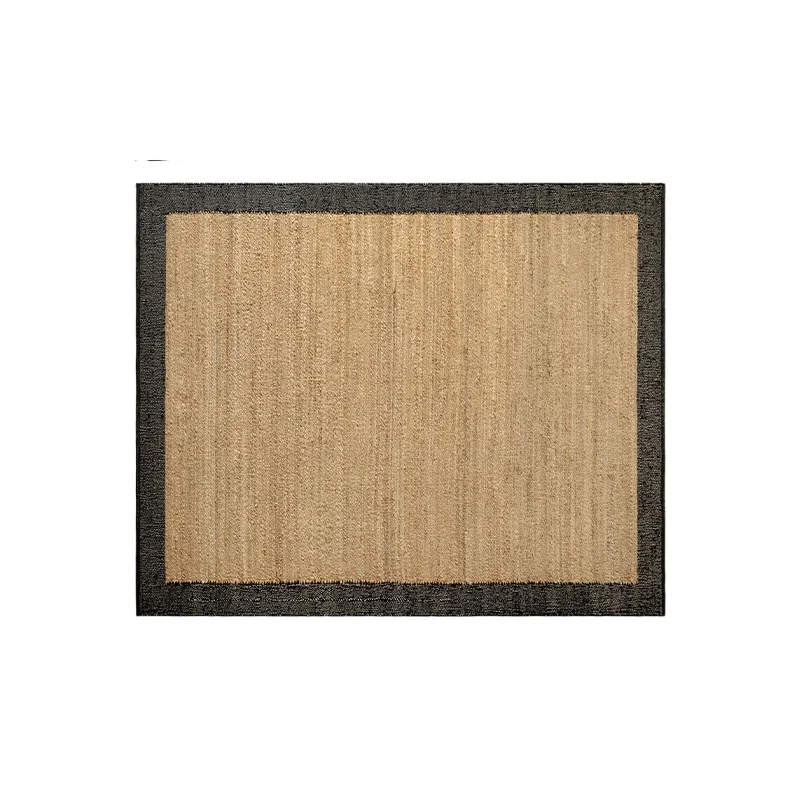 

LH carpet jute hand-woven 0 glue simple living room bedroom dirt-resistant household floor mat