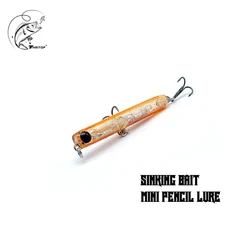 THRITOP Quality Fishing Lure Sinking Pencil Bait 5G 60MM 5 Colors For Optionals TP189 Hard Wobblers Carp Fishing Tackles