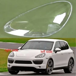 For Porsche Cayenne 2011 2012 2013 2014 Headlamp Shade Transparent Mask Cover Lens Lampshade Headlight Shell Plexiglass