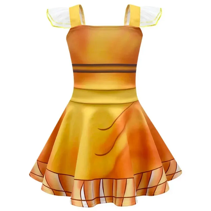 Сексуальный костюм принцессы Покахонтас для девочек Bear House AA, детский индийский косплей для детей, костюмы на Хэллоуин Dre, новинка 2025 wkd001