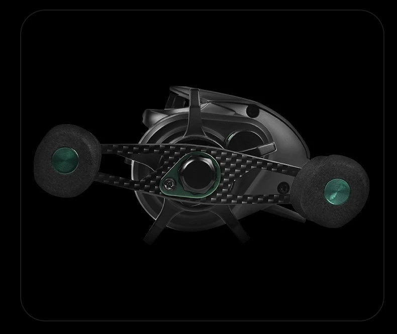 KastKing Spirit Baitcasting-Rolle Gen 2 Micro Light Tragbare Doppelspulen-Angelrolle für Forellen- und Mandarinfischköder – Detail 33