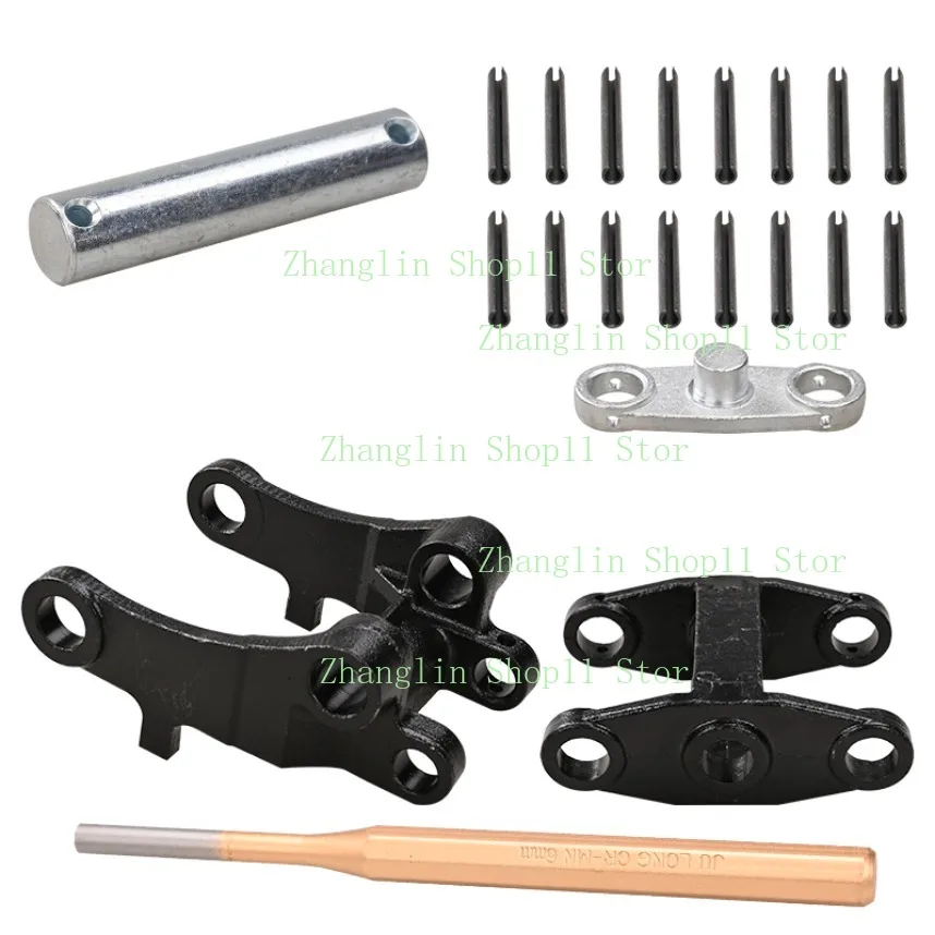 

For Nuoli/Ruyi Cross-chain Shaft Forklift Wheel Frame Connecting Push Rod Small Wheel Shaft Large Punch Opening Pin