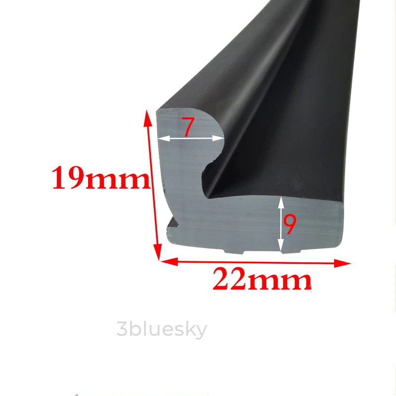 

Custom Rubber L Strip Angle Corner Protecor Edge Encloser Shield Collision Avoidance Gasket Fire Retardant 19x22mm Black