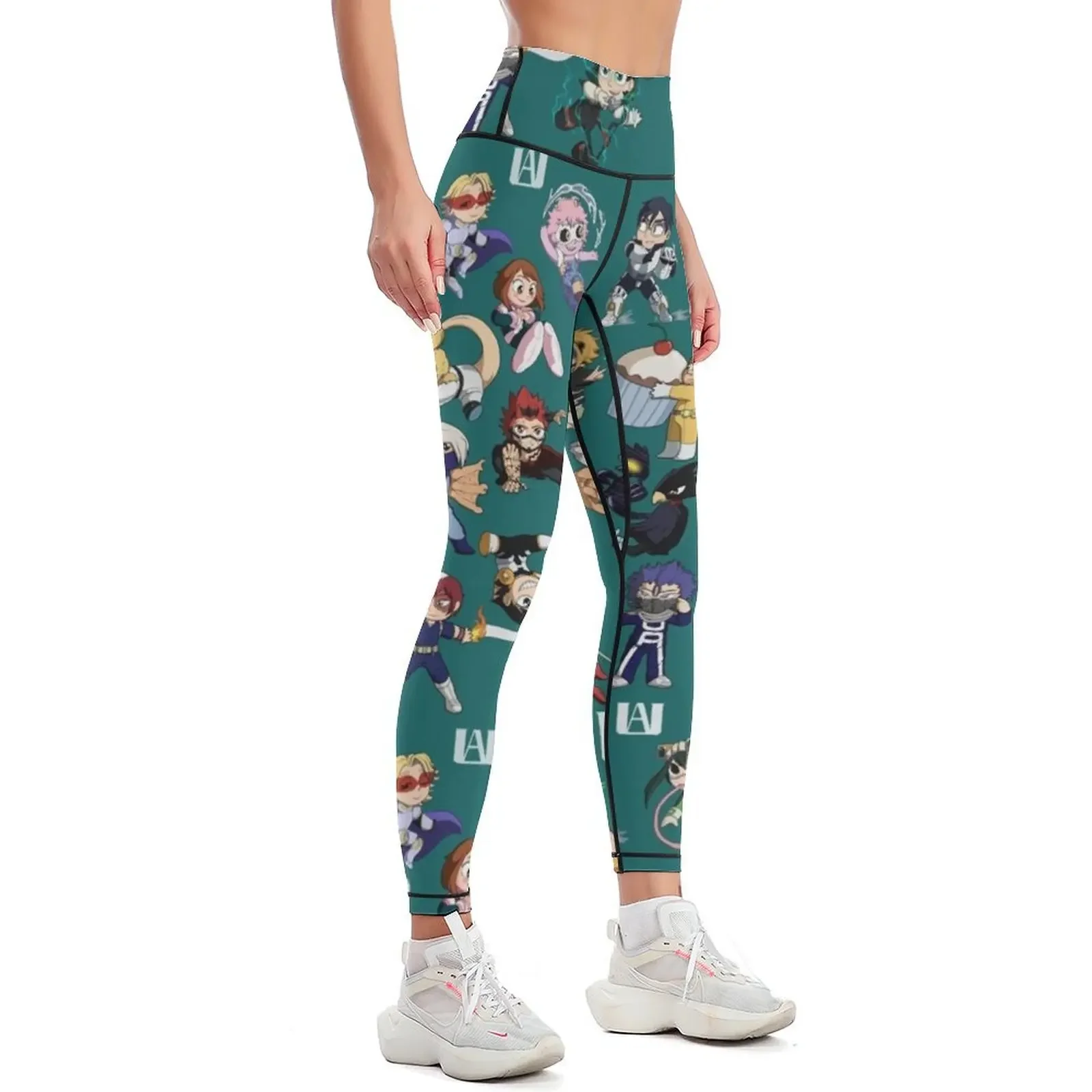 Class 1-A Plus Ultra Chibi! Leggings legings for fitness sport set Womens Leggings