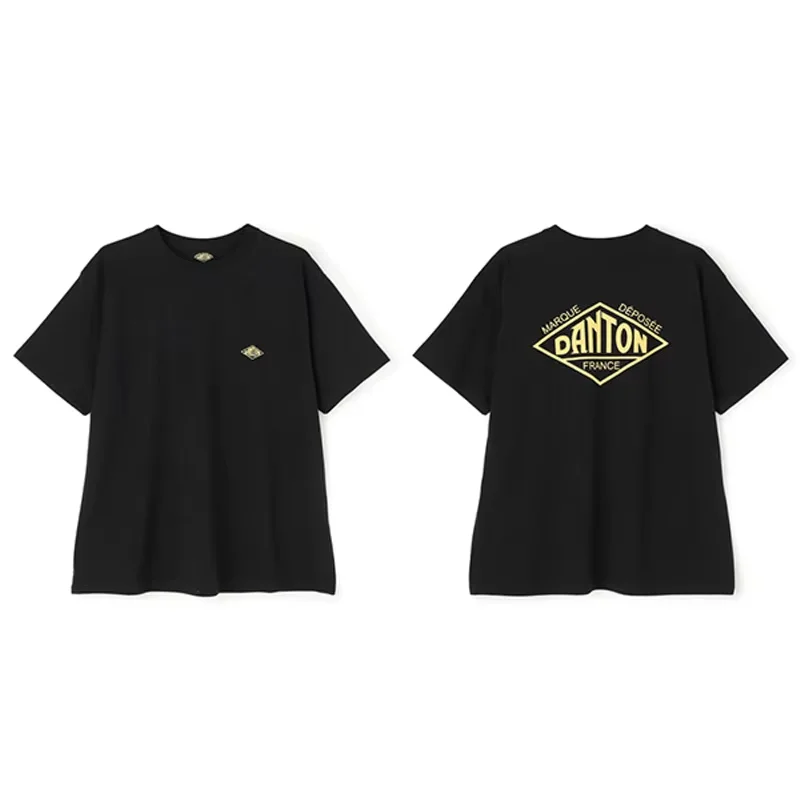 2026 New Japan Style Letter Graphic Couple T-shirt Short Sleeve Streetwear Top Trendy Harajuku Casual Tee for  Daily Street Look
