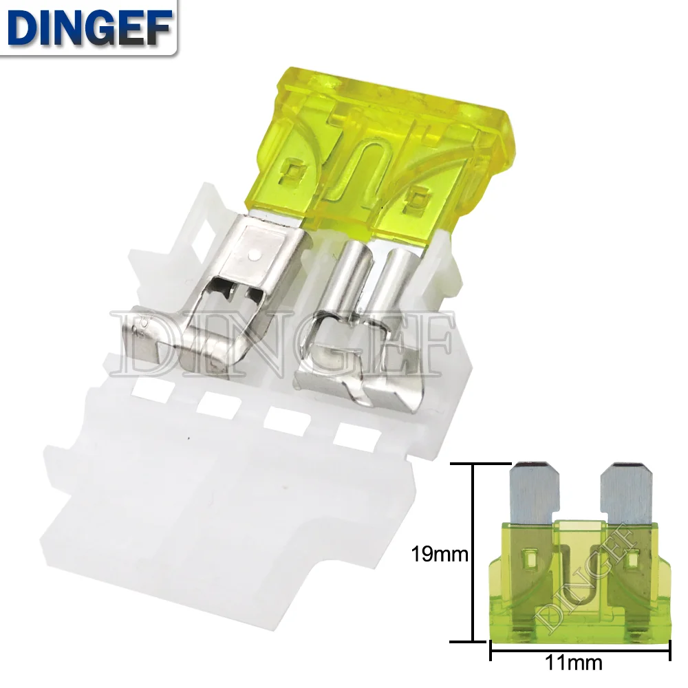 5Set Medium Auto Fuse Holder With Car Boat Truck ATC ATO Blade Fuse 1A 2A 3A 4A 5A 7.5A 10A 15A 20A 25A 30A 35A 40A