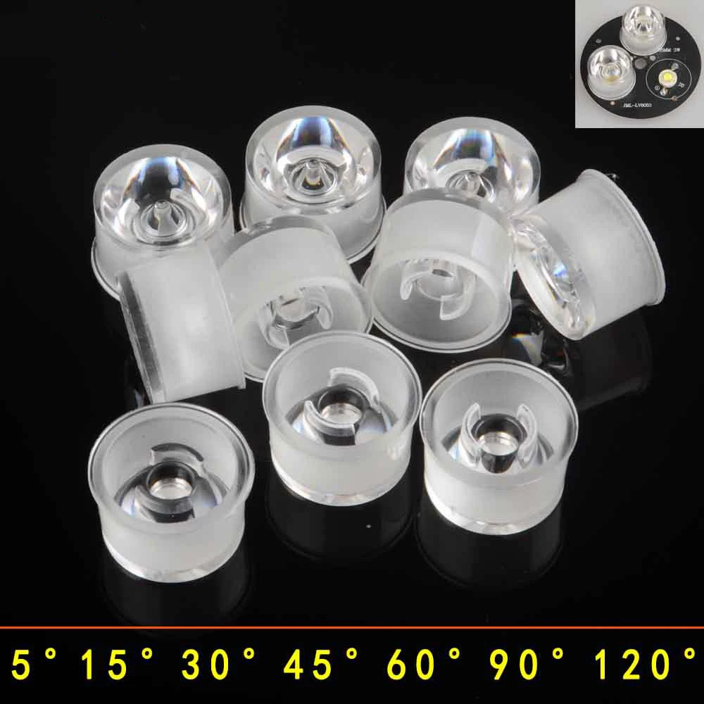 Outdoor light LED waterproof lens Wall washer  60 degrees underwater light 20mm