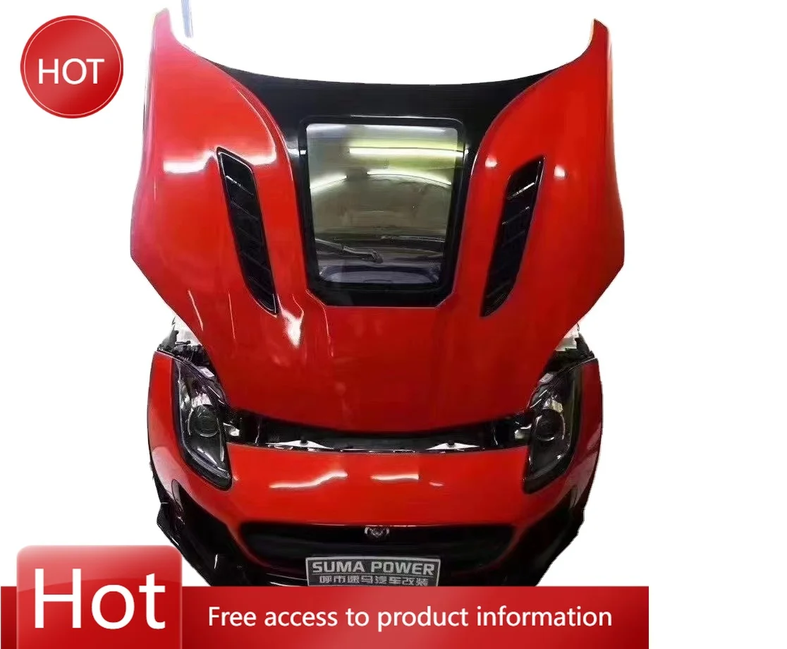 

НОВЫЙ модернизированный капот из углеродного волокна Clear Style для капота из углеродного волокна F-типа F-типа