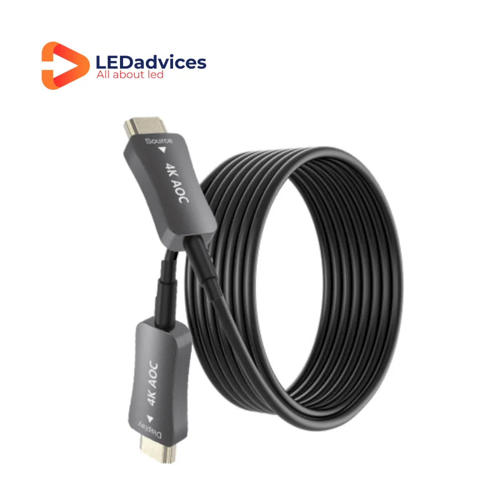 

30m 99ft 4K 8K HDMI2.0 HDMI2.1 Ultra High Speed HDMI AOC hybrid-fiber connection cable, Type A M/M UHD 4K@60Hz, CE, UL