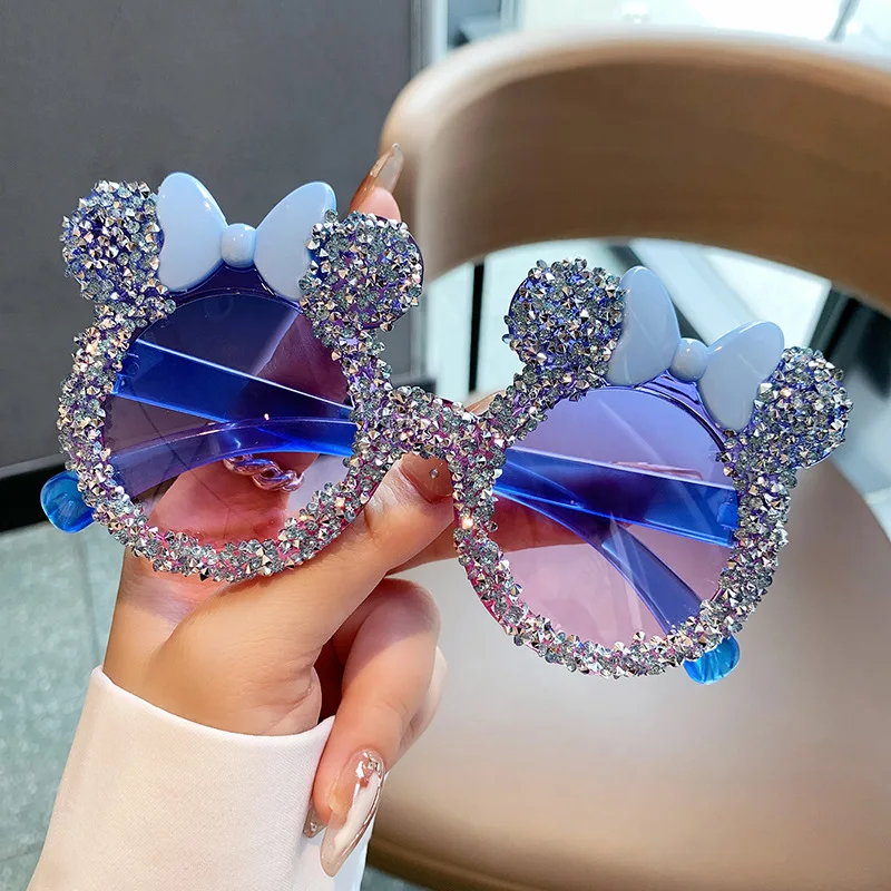 Cute Flower Children's Sunglasses Candy Color Frame Boys And Girls Glasses Outdoor UV Protection Kids Sunglasses image 3