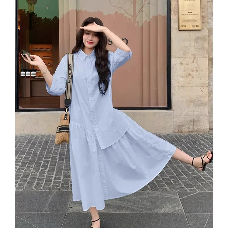 Vestidos de manga comprida vestido feminino festa de noite primavera malha floral bordado barco-pescoço manga bufante em camadas cintura gota mori menina