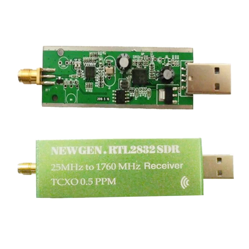 

USB 2.0 RTL SDR PPM TCXO RTL2832U R820T TV Tuner Stick AM FM DSB LSB SW Software Defined Radio Receiver