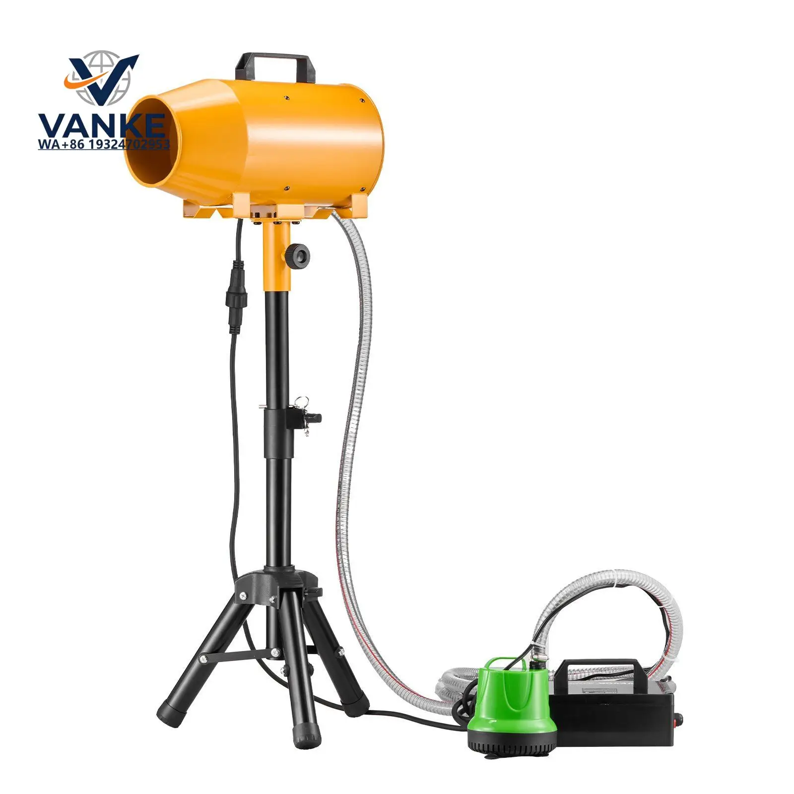 180 W Portable Foam Cannon Machine for Parties Submersible Pump Tripod Stand for Backyard Pool Outdoor Events Birthdays