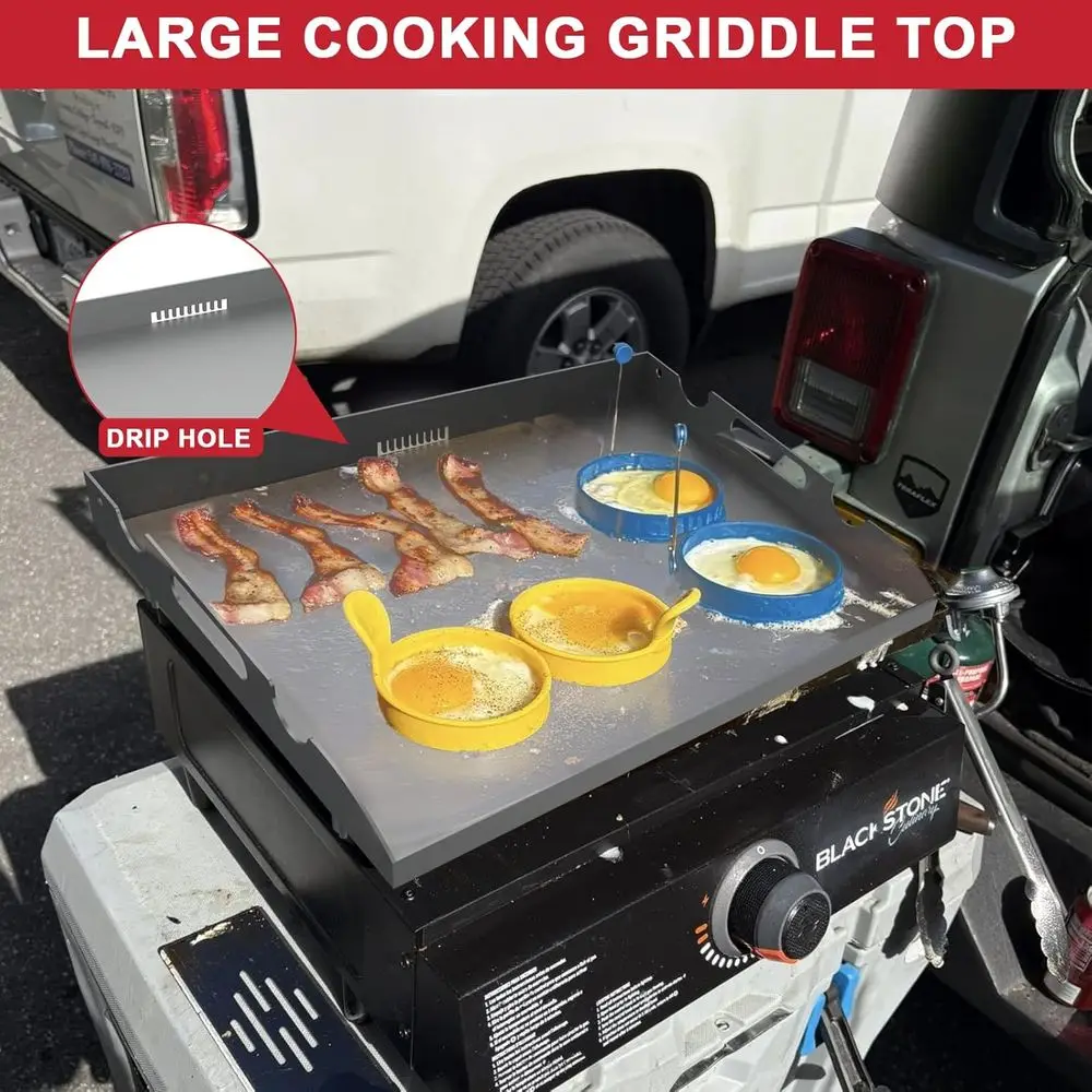 17 بديل للشواية المسطحة من بلاكستون للموديلات 1832، 1814، 1650، 1819، 1945 مع استنزاف الشحوم الخلفية