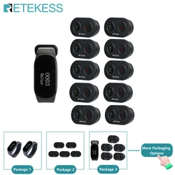 Retekess Restaurant Pager drahtloser Kellner Anrufs ystem td112 wasserdichter Uhren empfänger td036 Ruf tasten für Cafe Bar Club