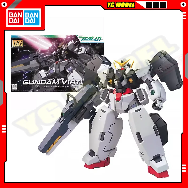 BANDAI Gundam Virtue HG 1/144 GN-005 Model Edition Standard Model Kit Assembly Strike Freedom Unicorn Action Figures Original