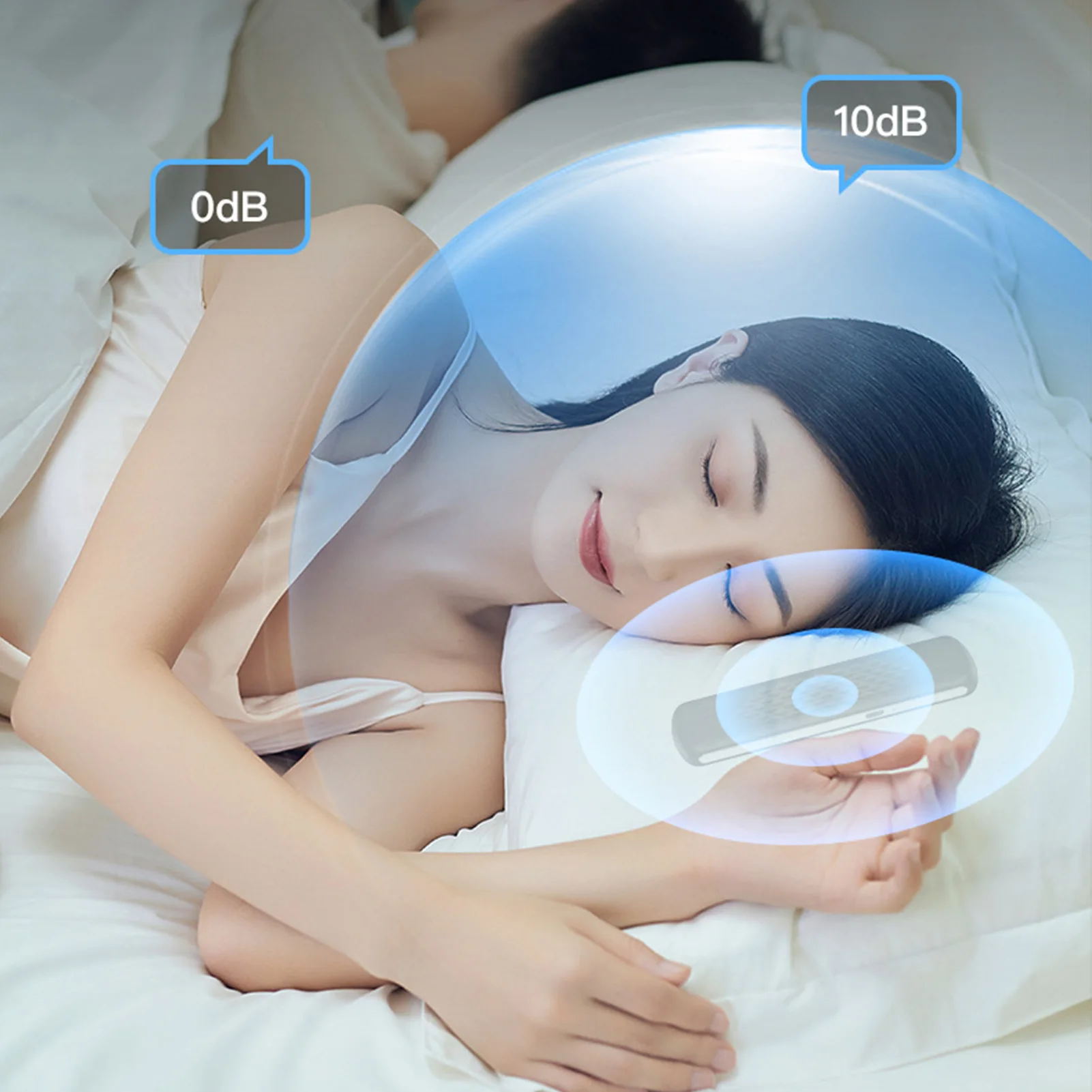 Pillow Speaker Side Pillow Speaker Bone Conduction BT Sleeping Headset White Noise Wireless Sleep Aid Speaker Sleep Aid Speaker
