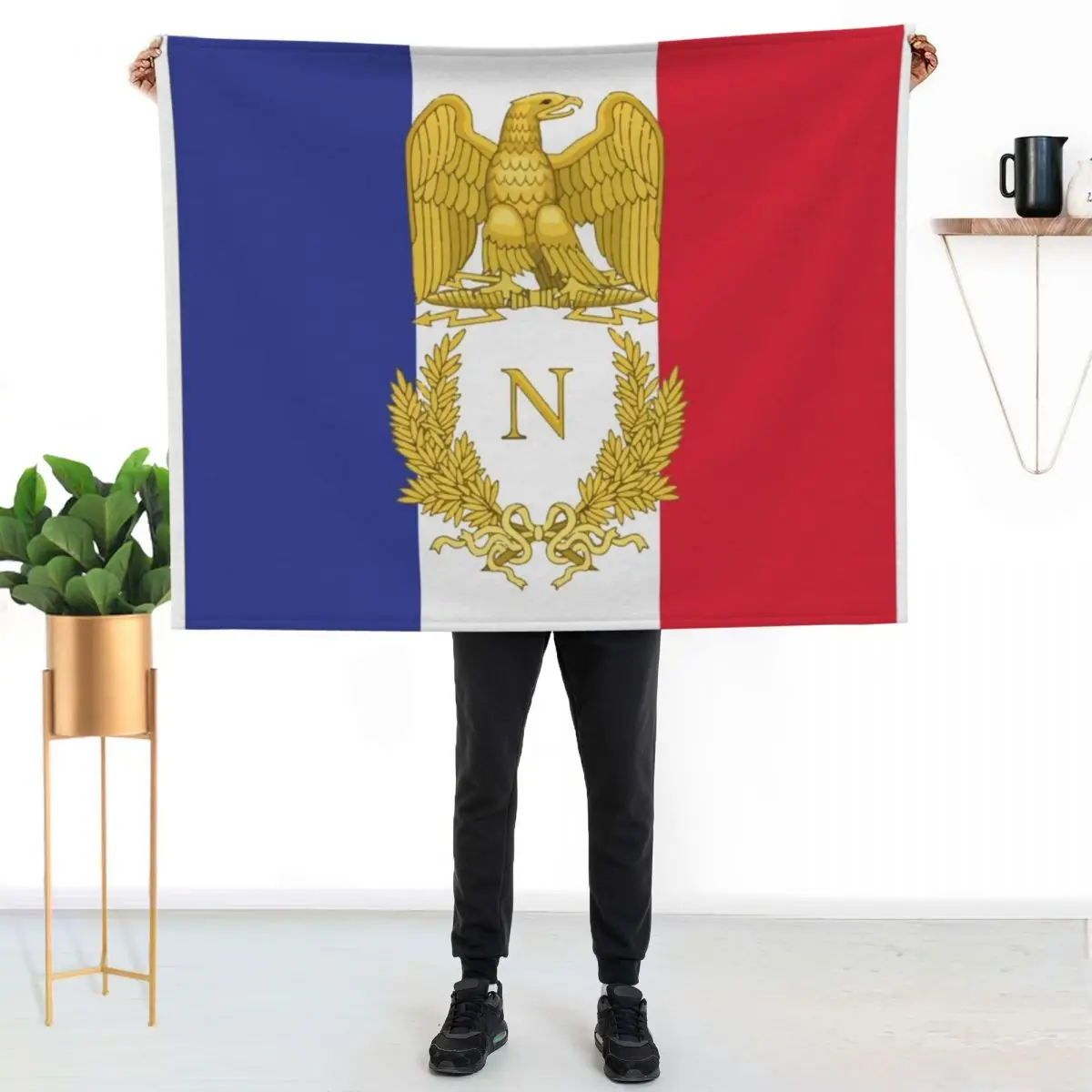 France napoleon flag - French Pride - Empire - Throw Blanket Blankets For Bed For Baby Soft Beds Luxury Brand Blankets
