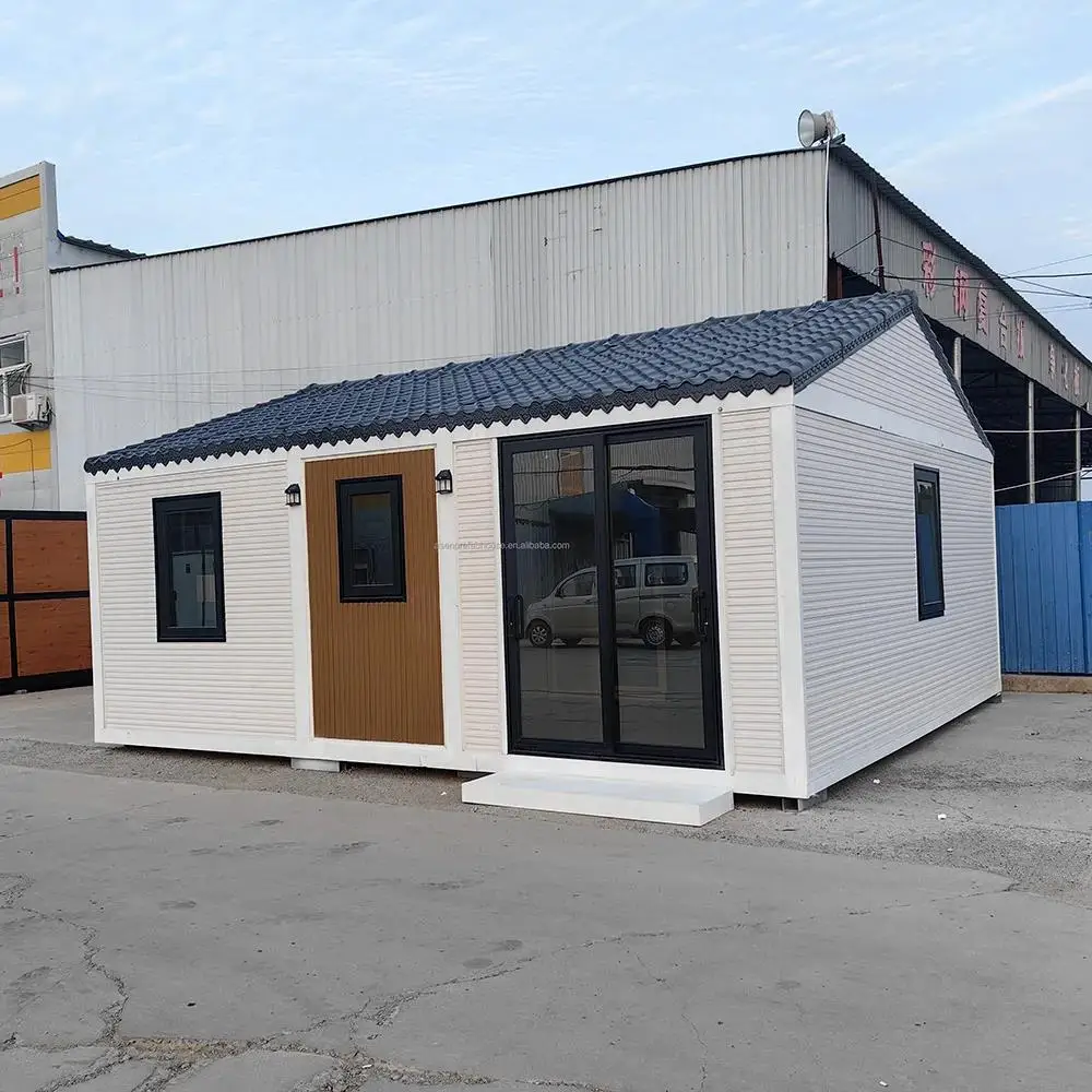 Portable Luxury Modular Steel Container Villa Expandable Prefab Eco-friendly Folding Mobile Home